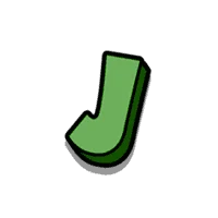 J card symbol