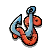 Worm on Hook symbol